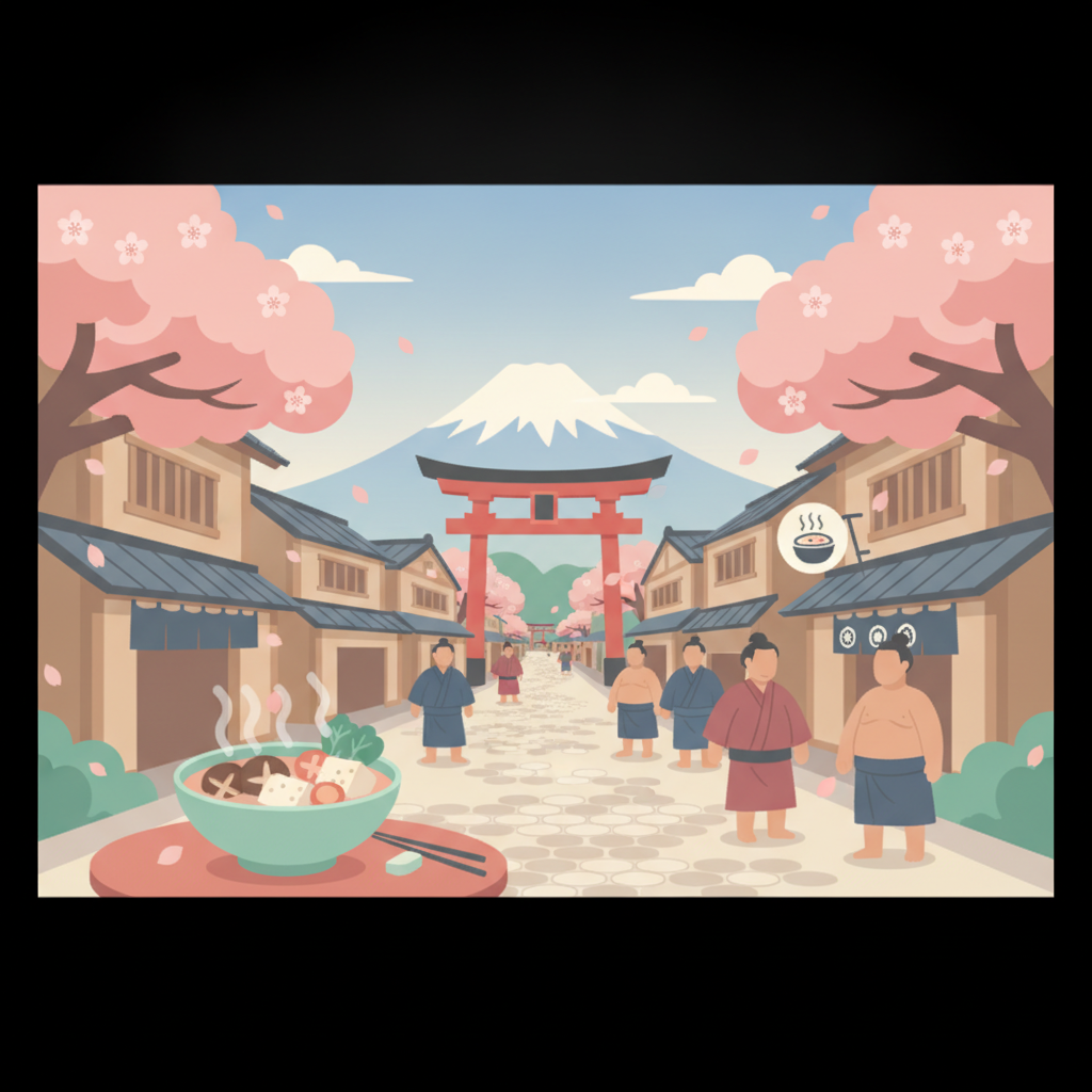 Pertunjukan Sumo Asakusa & Makan Malam Chanko Nabe 2026 | Tanpa Perlu Turnamen