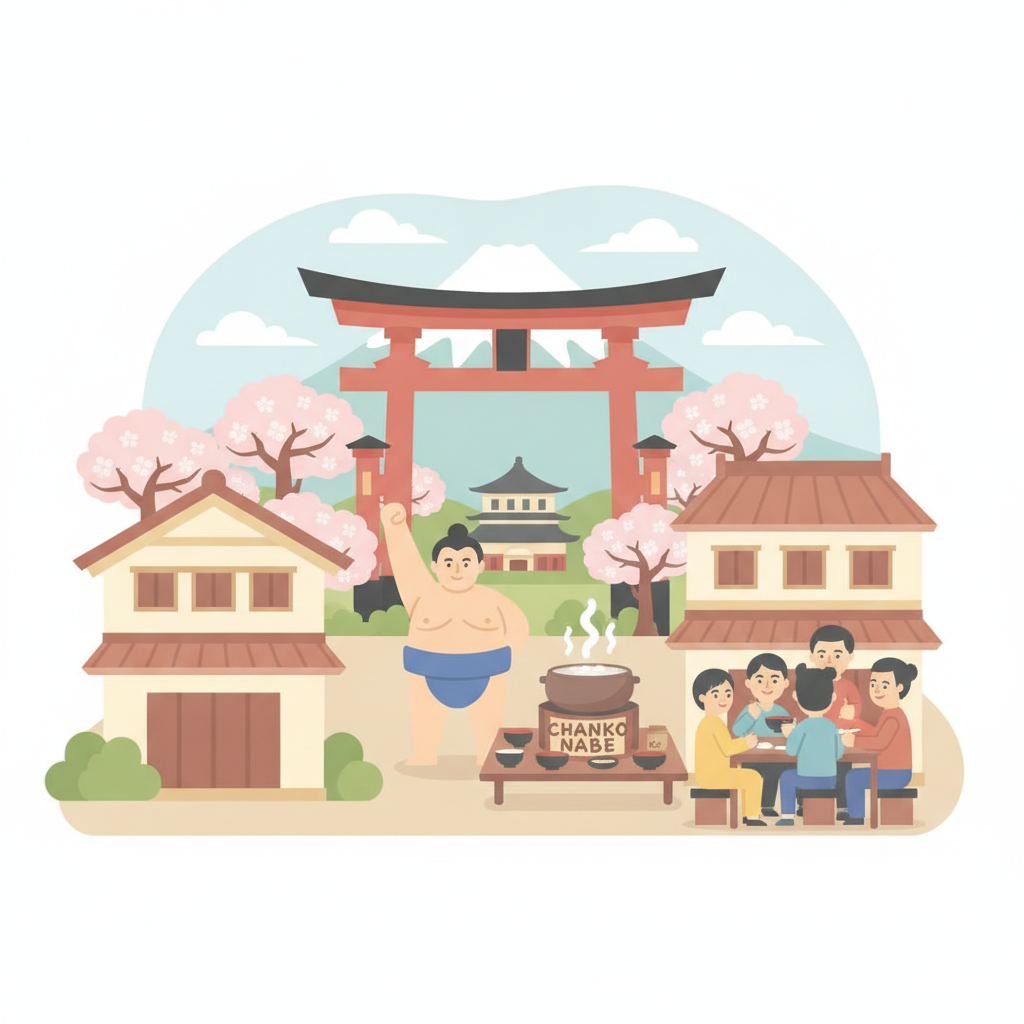 Espectáculo de Sumo en Asakusa y Cena Chanko Nabe 2026 | Sin Necesidad de Torneo