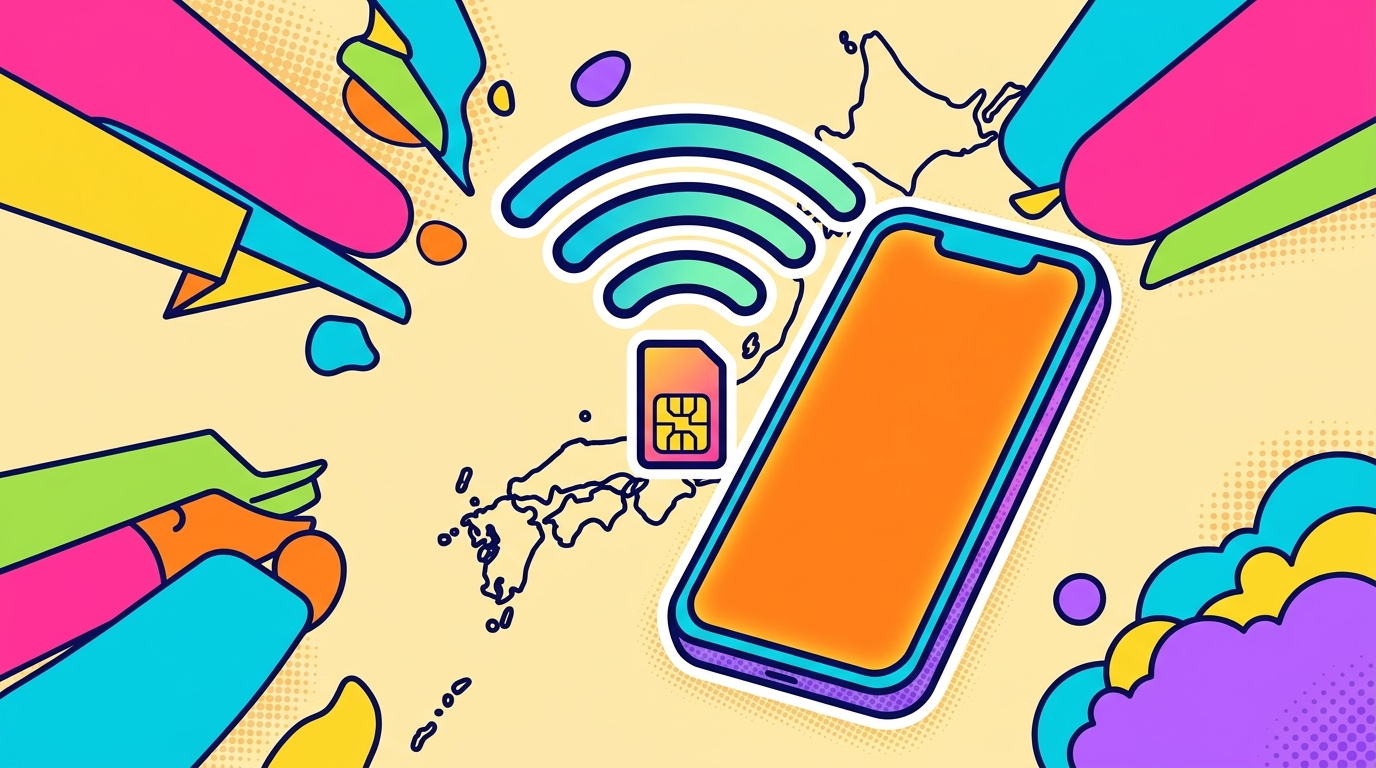 Cách cài eSIM Nhật Bản | iPhone Android từng loại