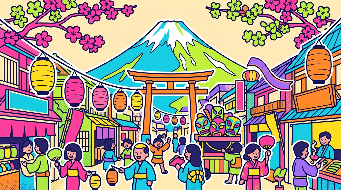 Japan Summer Matsuri Guide 2026 | Gion Tenjin Nebuta Complete Festival Map