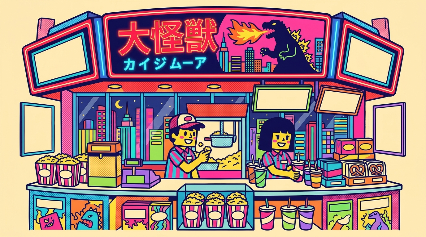 How to Buy the Godzilla -0.0 Popcorn Bucket at TOHO Cinemas Japan (2026)
