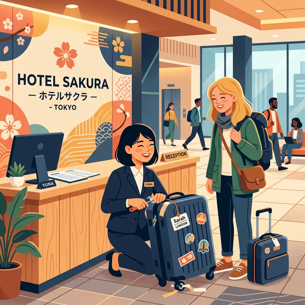 Hotel Receptionist Helper