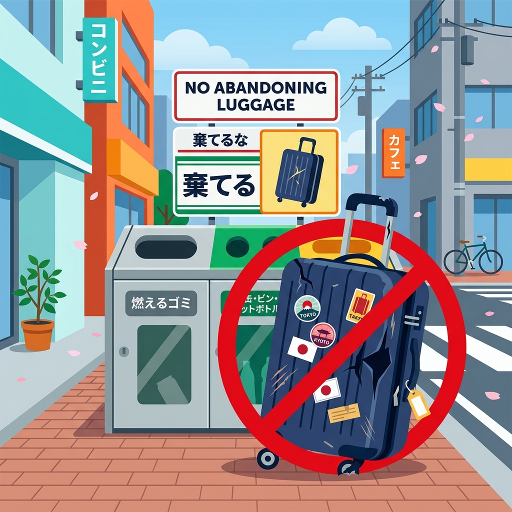 How to Dispose of a Broken Suitcase in Japan: A Tourist''s Guide (2026)