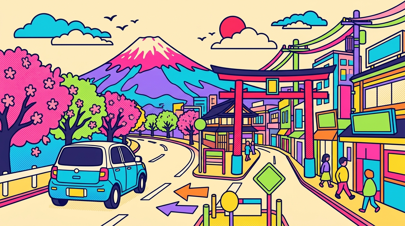 Japan Driving Guide for Tourists 2026 | IDP Tolls Left-Side Road Tips