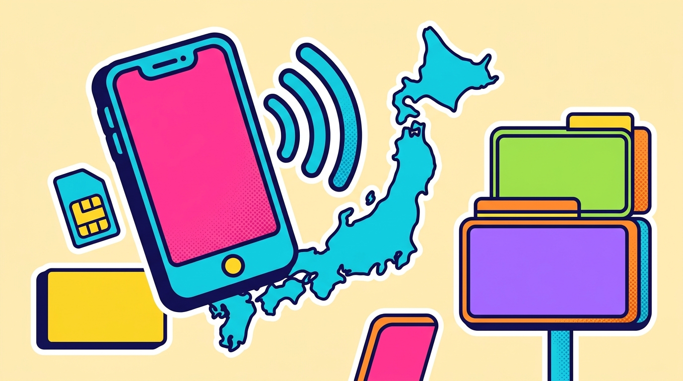 日本eSIM推荐2026|中国游客最常用TOP5对比