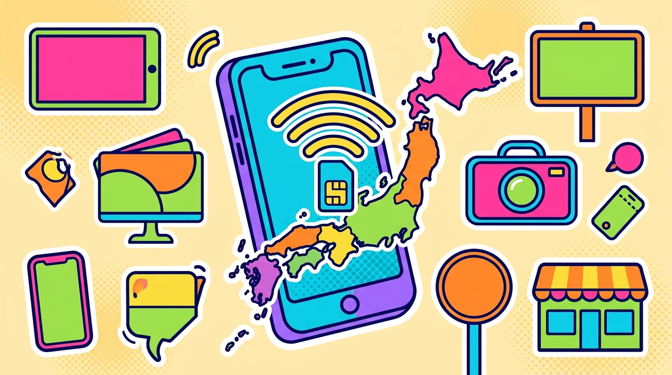 日本SIM卡vs eSIM vs随身WiFi｜哪个最划算？