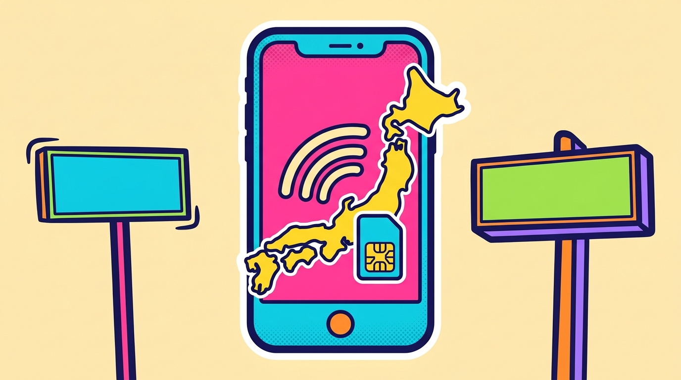 日本SIM卡vs eSIM vs隨身WiFi|哪個最划算?