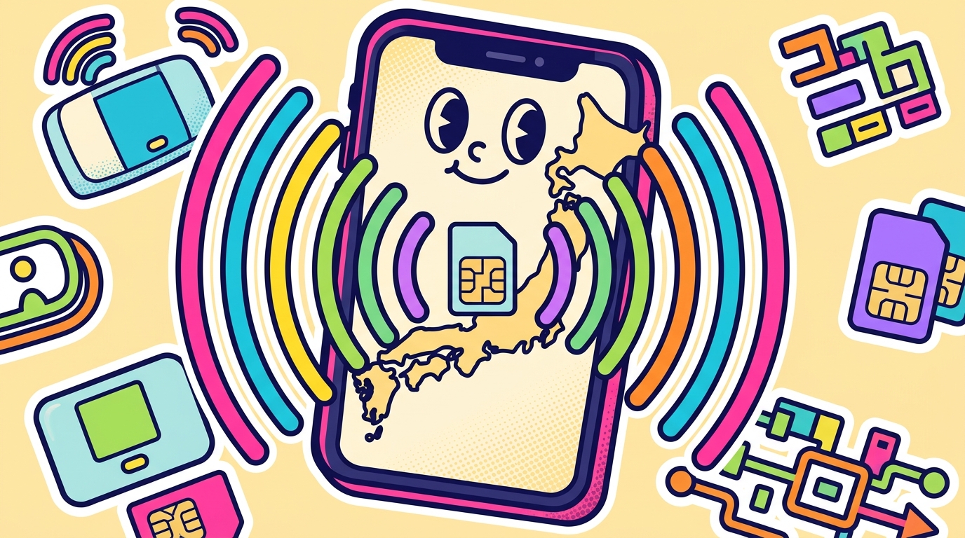 일본 유심 vs eSIM vs 포켓와이파이|어느 게 제일 저렴할까?