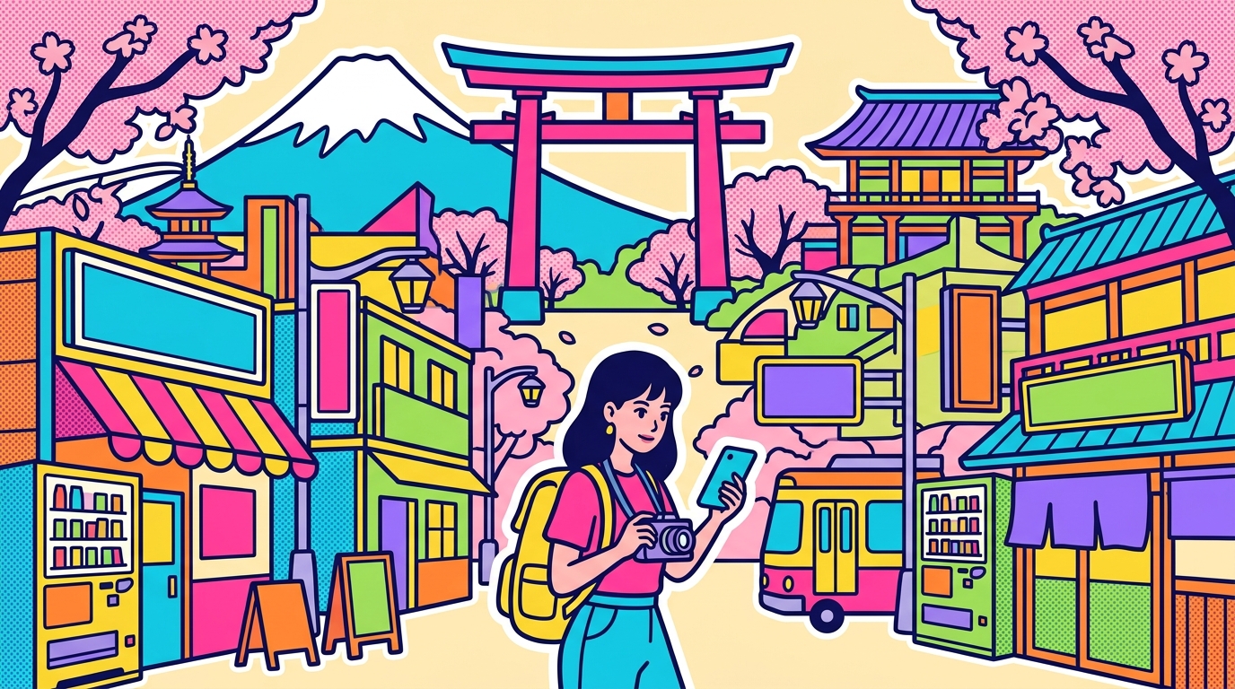 일본 혼자 여행 여성｜안전한 지역·숙소 선택·밤 이동 완전 가이드
