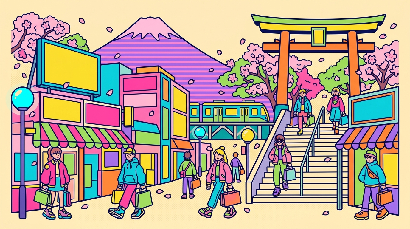 澀谷·原宿時尚購物指南｜潮流品牌·限定款攻略