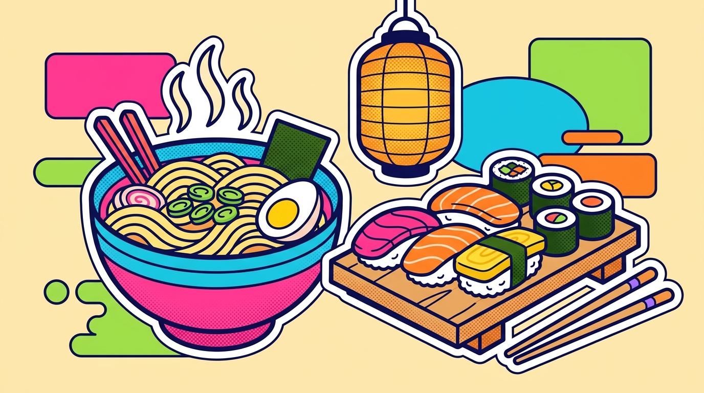 东京中华料理vs正宗日本料理｜该选哪个？