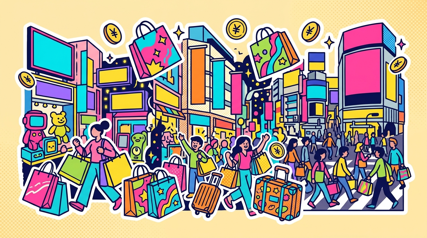 Lộ trình mua sắm Tokyo 1 ngày | Akihabara→Ikebukuro→Shibuya